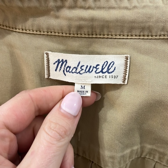 Madewell shirt jacket size medium - Picture 10 of 13